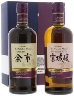 Yoichi - Miyagikyo & Yoichi Rum Wood Finish 