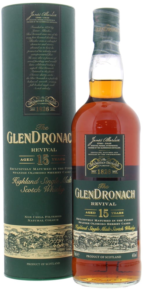 Glendronach - 15 Years Old Revival 2014 edition NV 10158