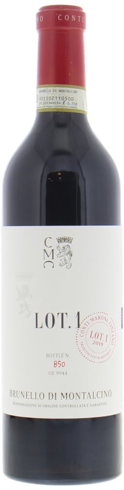 Conti Marone Cinzano - Brunello di Montalcino LOT. 1 2019
