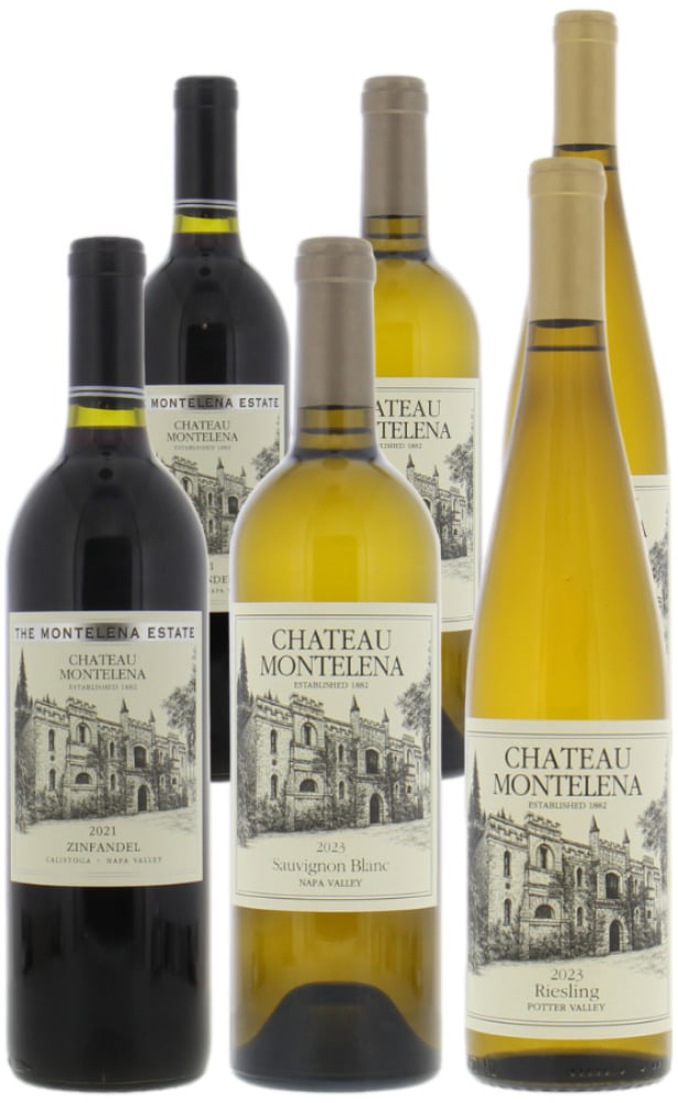 Chateau Montelena - Mixed Case Riesling Zinfandel Sauvignon Blanc NV