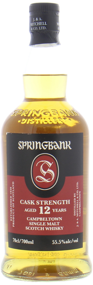 Springbank - 12 Years Old Cask Strength Batch 28 55.5% NV