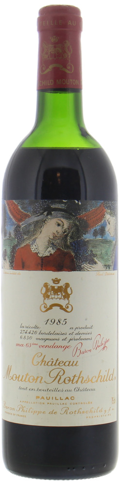 Chateau Mouton Rothschild - Chateau Mouton Rothschild 1985