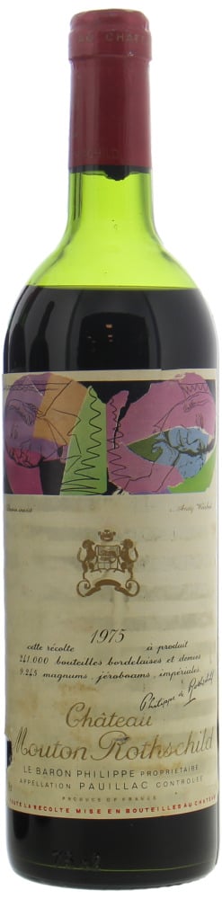 Chateau Mouton Rothschild - Chateau Mouton Rothschild 1975