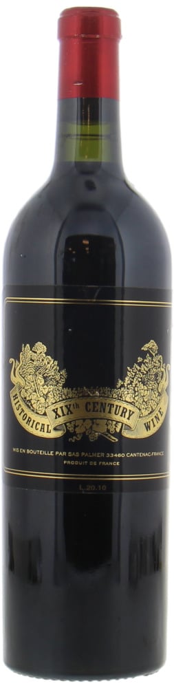 Chateau Palmer - Palmer Historical XIXth Century Wine L.20.20 2020