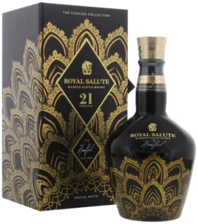 ② SALUTE 21年 CHIVAS ゴールドボックス Chivas Brothers Royal Salute 21 Harris Reed Edition II NV