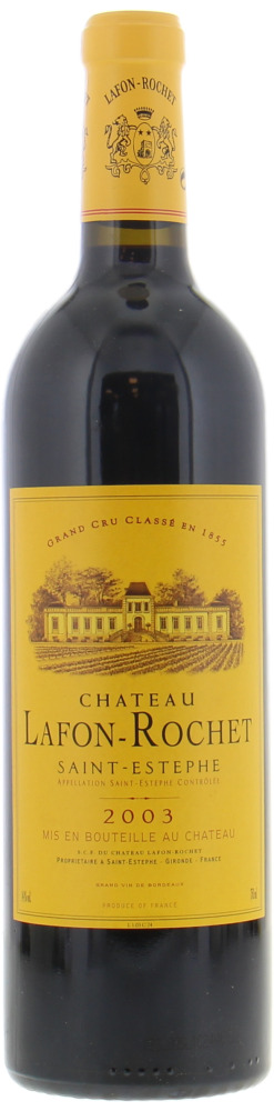 Chateau Lafon-Rochet - Chateau Lafon Rochet 2003