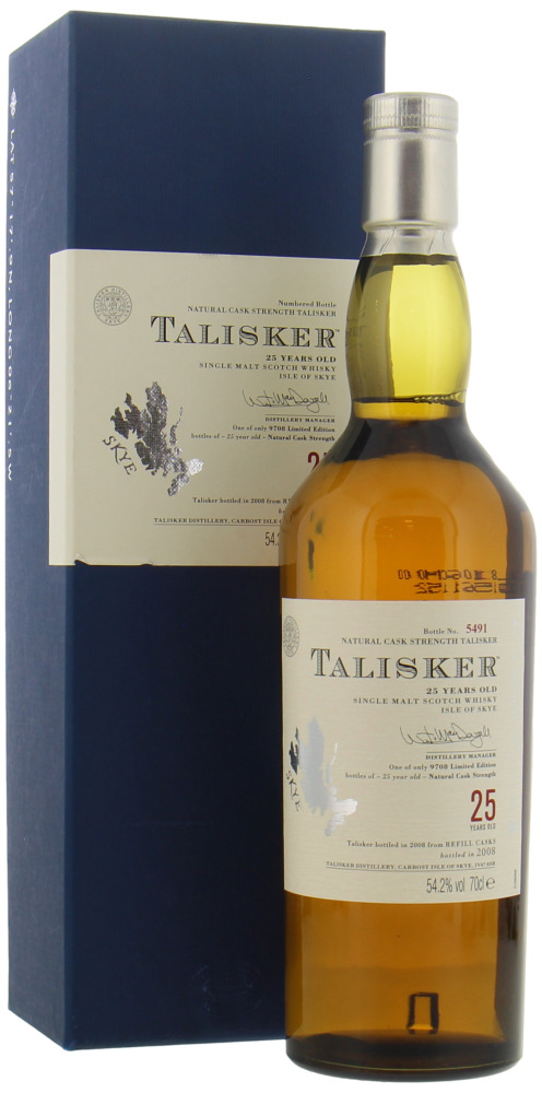 Talisker - 25 Years Old 2008 Release NV 10163