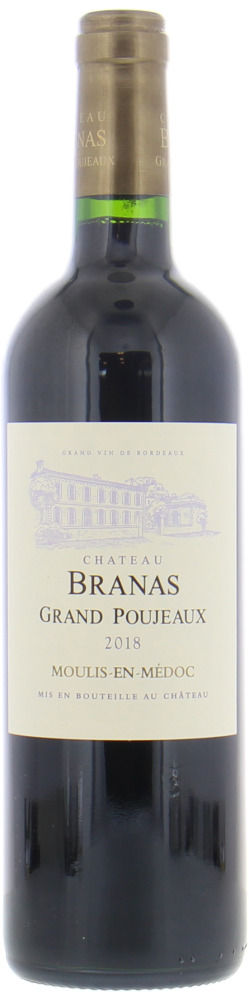Chateau Branas Grand Poujeaux - Chateau Branas Grand Poujeaux 2018