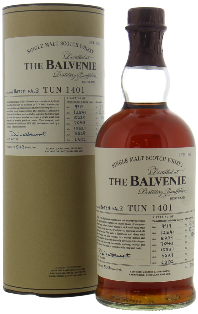 Balvenie - Tun 1401 Batch #3 NV 10150