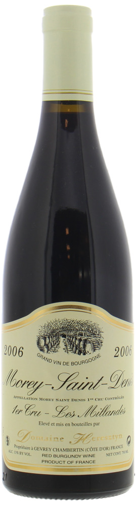 Domaine Heresztyn - Morey Saint Denis Les Millandes 1er Cru 2006