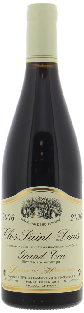 Domaine Heresztyn - Clos  Saint Denis Grand Cru 2006