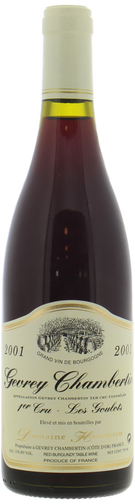Domaine Heresztyn - Gevrey Chambertin Les Goulots 1er Cru 2001