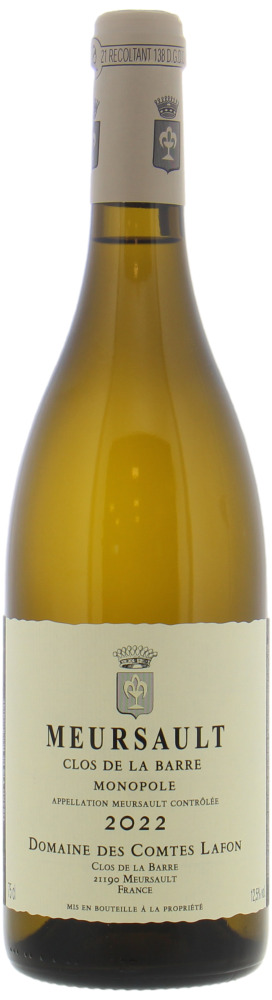 Domaines des Comtes Lafon - Meursault Clos de la Barre 2022