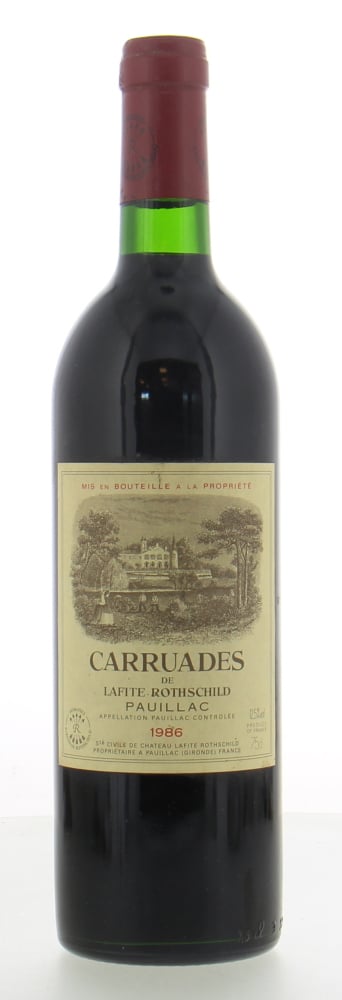 Chateau Lafite Rothschild - Carruades de Lafite Rothschild 1986