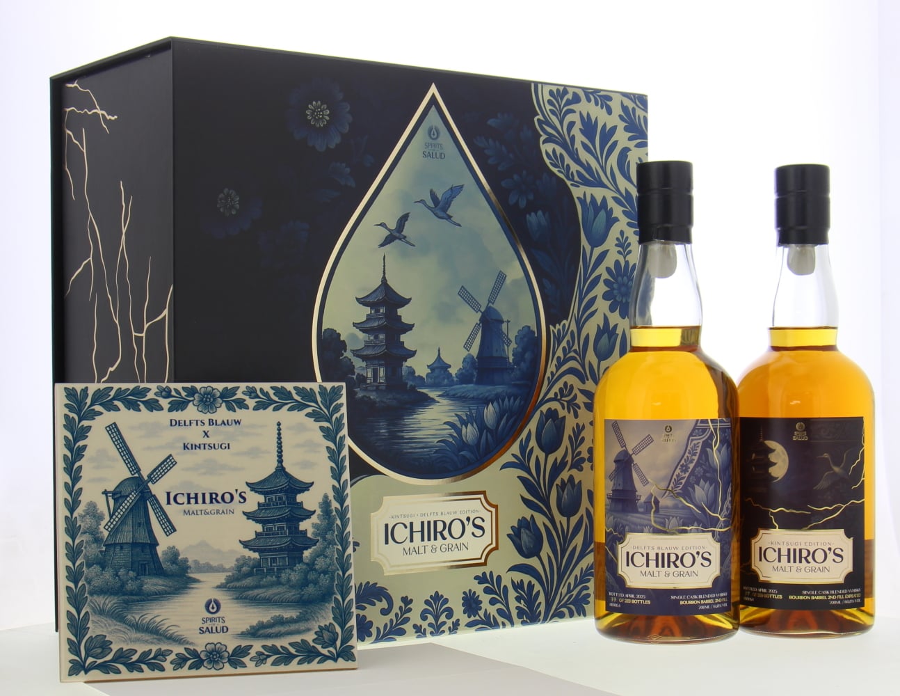 Chichibu - Ichiro's Malt & Grain Delfts Blauw X Kintsugi NV