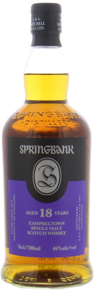 Springbank - 18 Years Old 2025 Edition 46% NV