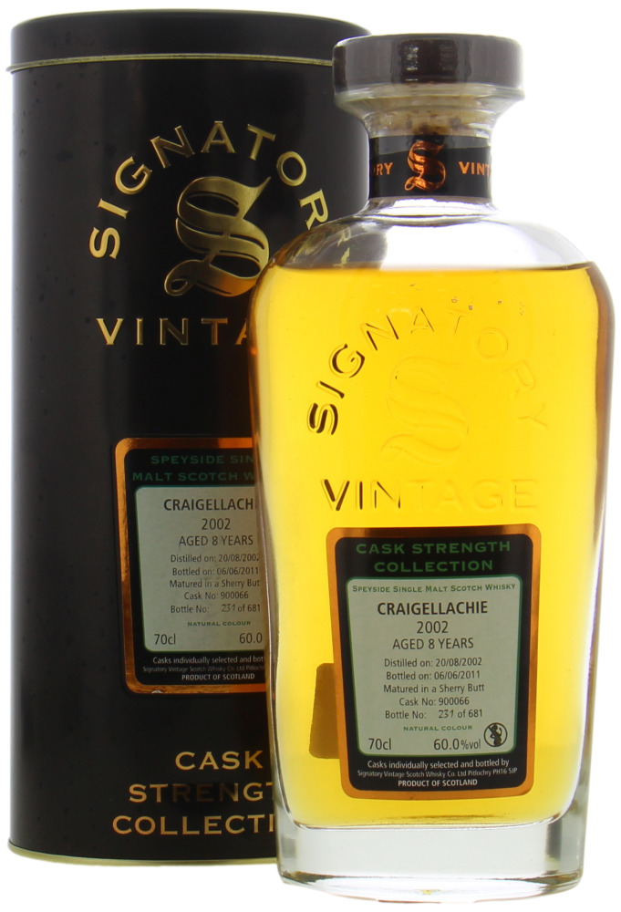 Craigellachie - 8 Years Old Cask 900066 2002