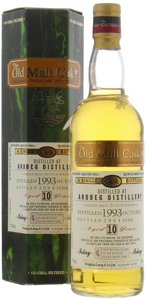 Ardbeg - 10 Years Old cask DL 1262 1993