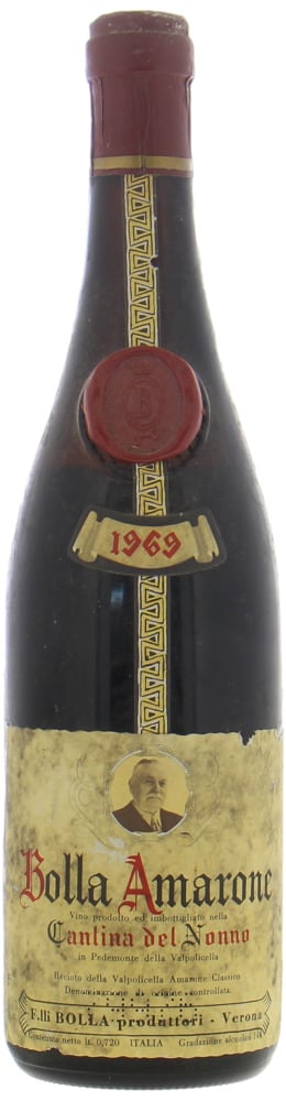 Cantina del Nonno - Bolla Amarone Recioto della Valpolicella 1969