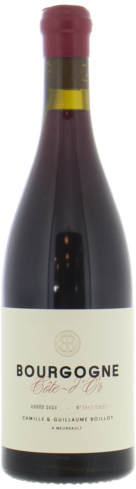 Camille & Guillaume Boillot - Bourgogne Côte d'Or Pinot Noir 2024