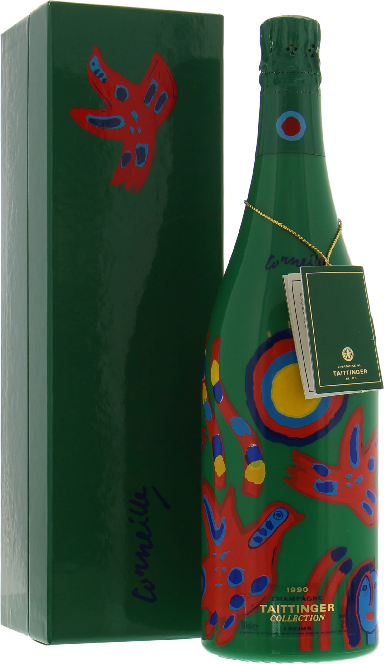 Taittinger - Collection Corneille 1990 From Original Wooden Case