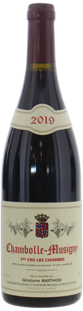 Ghislaine Barthod - Chambolle Musigny Les Charmes 1er cru 2019