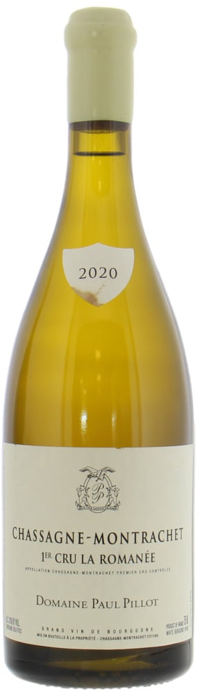Paul Pillot - Chassagne Montrachet 1er cru La Romanee 2020
