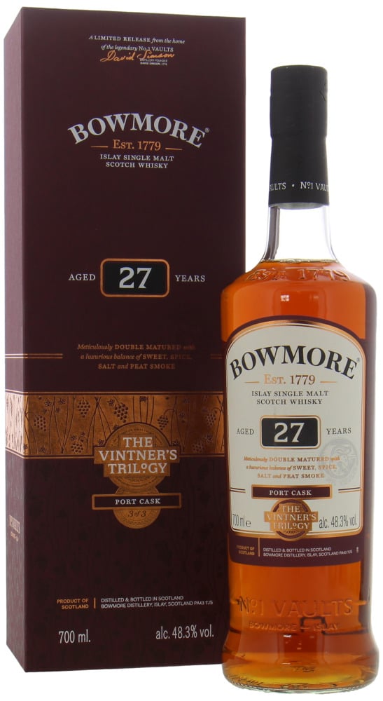 Bowmore - 27 Years Old The Vintner's Trilogy Port Cask NV