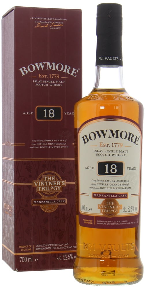Bowmore - 18 Years Old The Vintner's Trilogy edition 1 NV