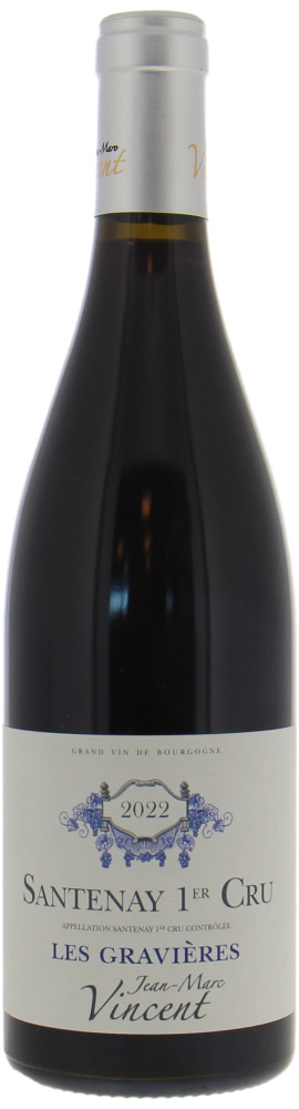 Jean Marc Vincent - Les Gravieres Rouge Santenay Premier Cru 2022