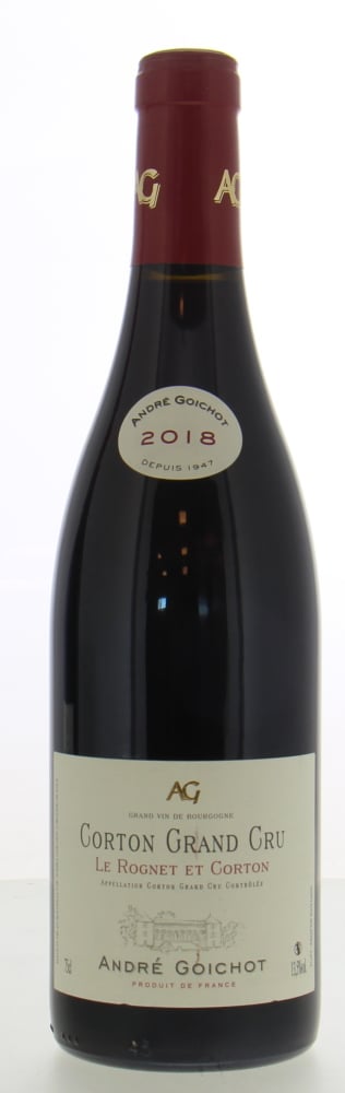Andre Goichot - Corton Le Rognet et Corton Grand Cru 2018