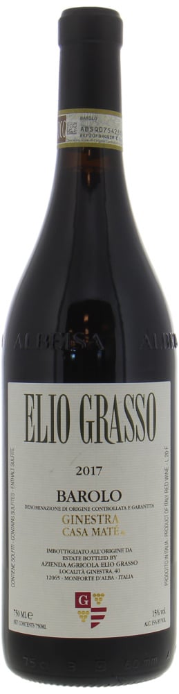 Elio Grasso - Barolo Ginestra Casa Mate 2017