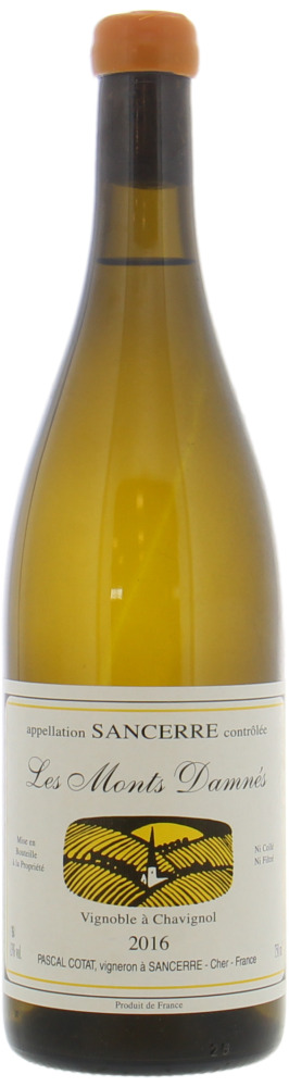 Pascal Cotat - Sancerre Les Monts Damne 2016