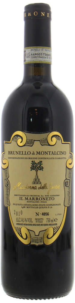 Il Marroneto - Brunello di Montalcino Madonna delle Grazie 2010