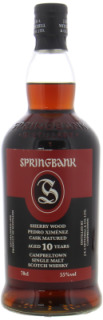 Springbank - 10 Years Old Sherry Pedro Ximenez 55% 2012