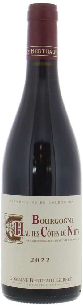Domaine Berthaut Gerbet - Bourgogne Hautes Cotes de Nuits 2022