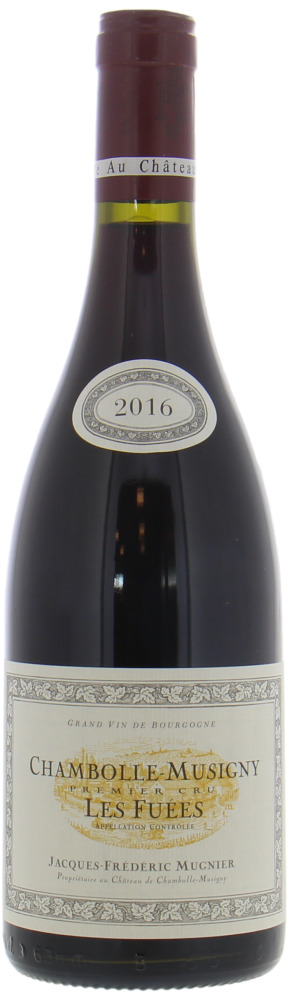 Jacques-Frédéric Mugnier - Chambolle Musigny Les Fuees 2016