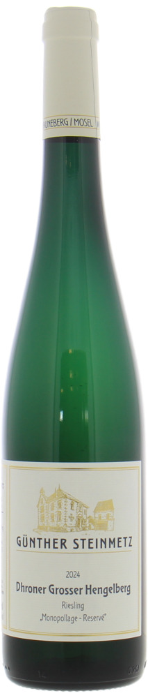 Weingut Gunther Steinmetz - Dhroner Grosser Hengelberg Riesling Monopollage Reservé 2024