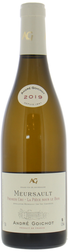 Andre Goichot - Meursault La Pièce Sous le Bois 1er cru 2019
