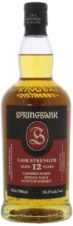 Springbank - 12 Years Old Cask Strength Batch 29 56.6% NV