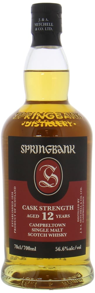 Springbank - 12 Years Old Cask Strength Batch 29 56.6% NV