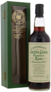 Cadenhead - Green Label Demerara Rum 1975