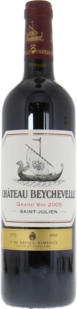 Chateau Beychevelle - Chateau Beychevelle 2005 From Original Wooden Case