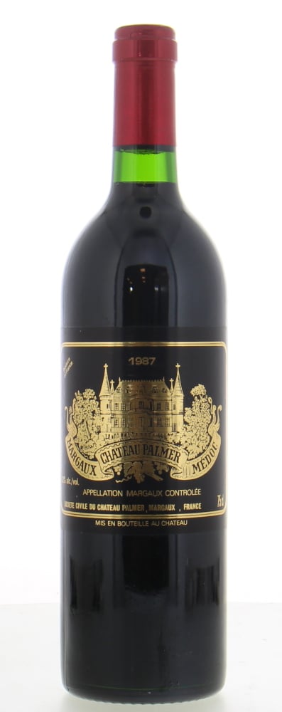 Chateau Palmer - Chateau Palmer 1987 From Original Wooden Case