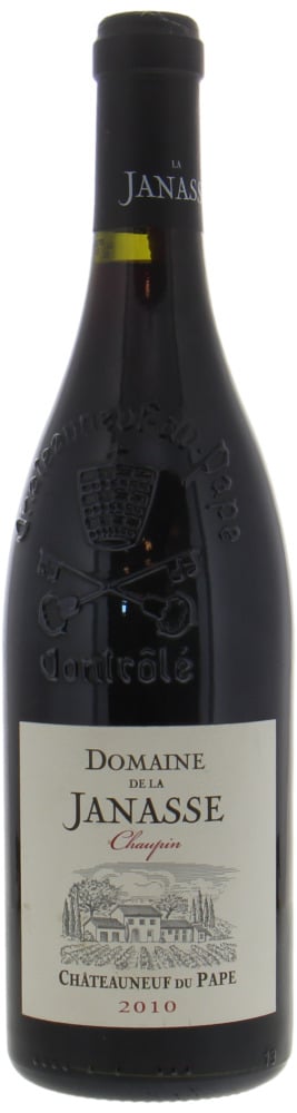 Domaine de la Janasse - Chateauneuf du Pape Cuvee Chaupin 2010 From Original Wooden Case