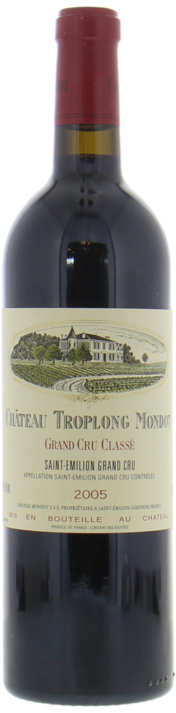 Chateau Troplong Mondot - Chateau Troplong Mondot 2005 perfect
