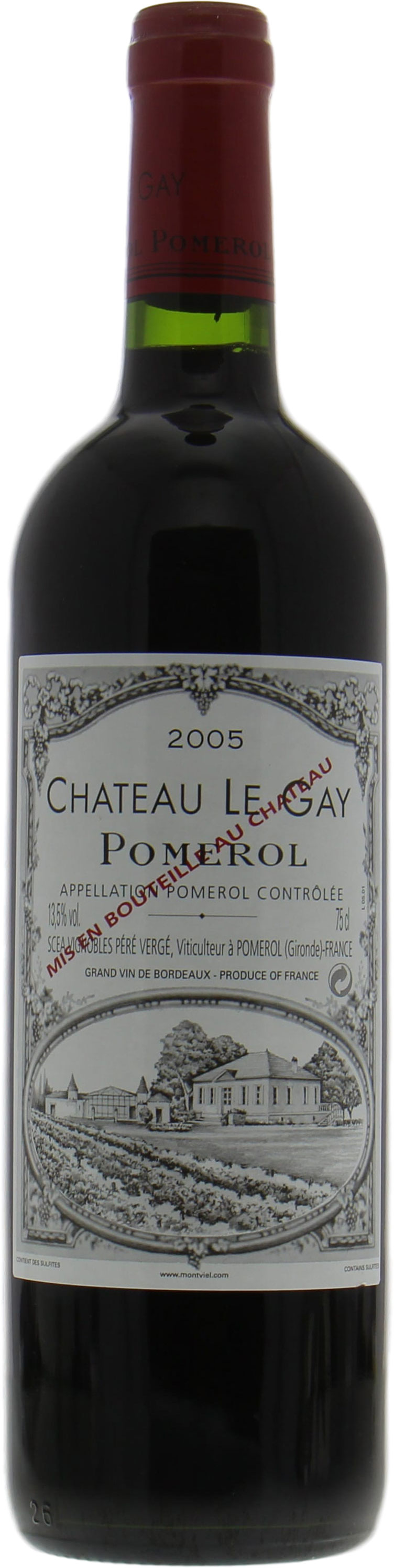 Chateau Le Gay - Chateau Le Gay 2005 From Original Wooden Case