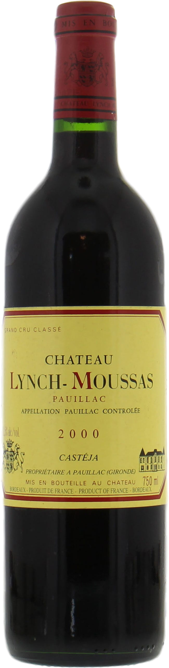 Chateau Lynch-Moussas - Chateau Lynch-Moussas 2000 Perfect
