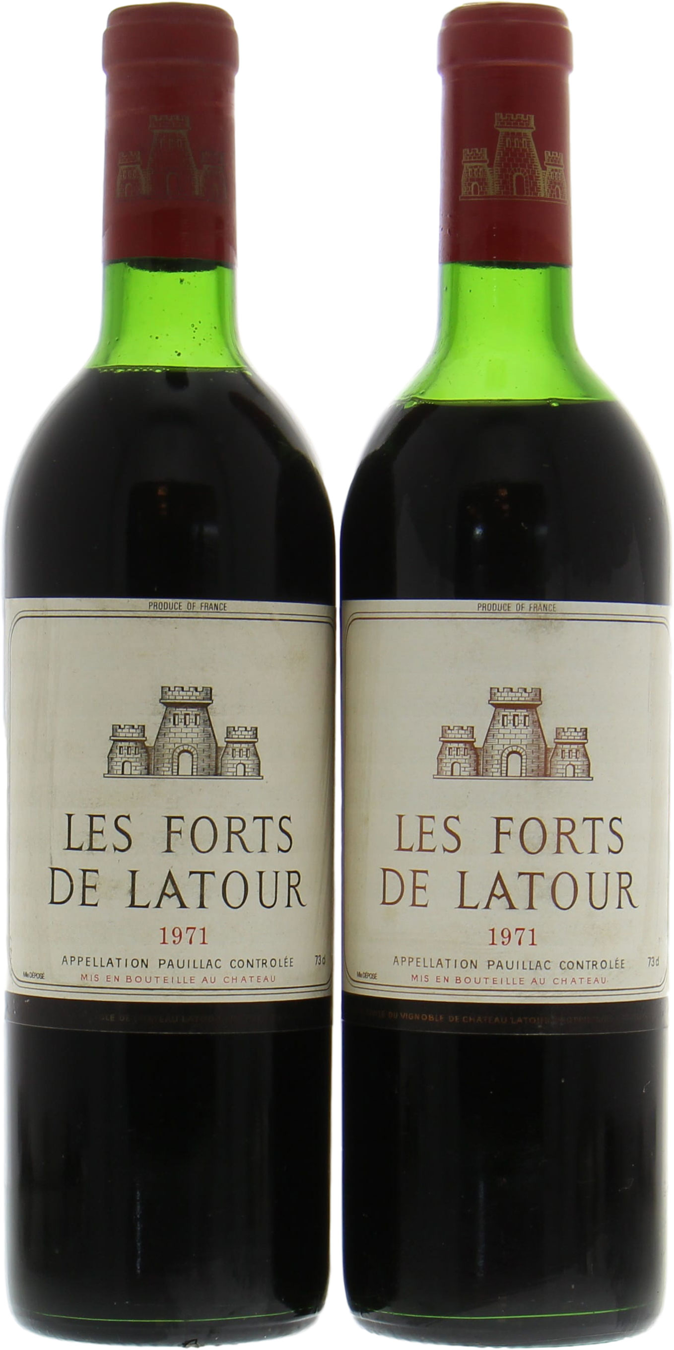Chateau Latour - Les Forts de Latour 1971 Top Shoulder