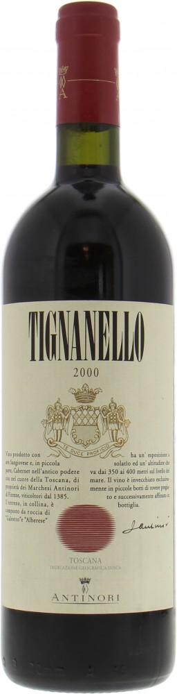 Antinori - Tignanello 2000 perfect